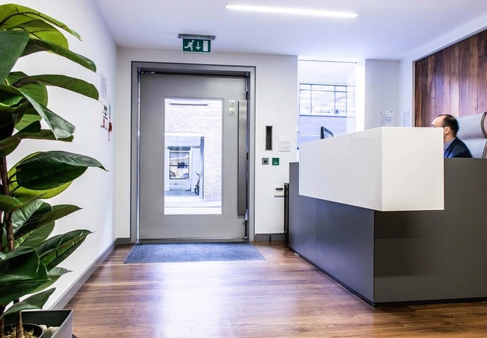 Bastwick Street EC1 office space – Reception