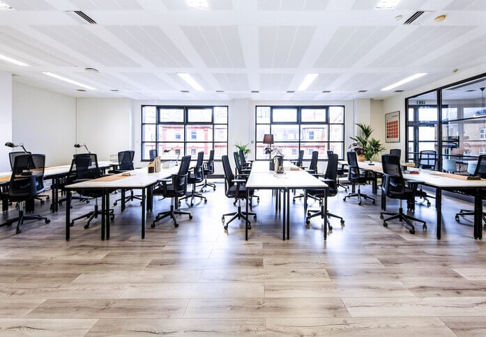 Dedicated workspace, 28 Brunswick Place, Hermit Offices Limited (Frameworks) in Old Street, EC1 - London