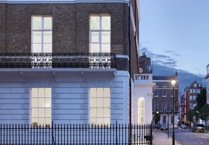 Portland Place NW1 office space – Building external