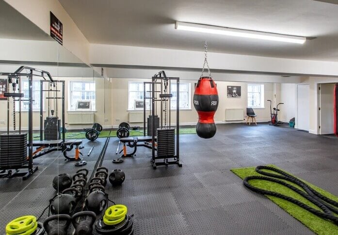 The gym at The Town House, C&C Capital Estates Ltd in Glasgow, G1 - Scotland