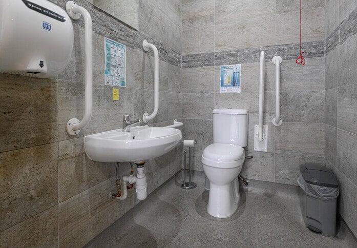 Bathroom facility in Durham Belmont Business Centre, SocUK Ltd (Durham, DH1 - North East)