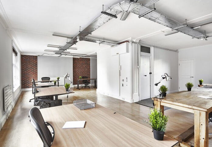Dedicated workspace in 34-35 Eastcastle Street, Clarendon Business Centres, Noho