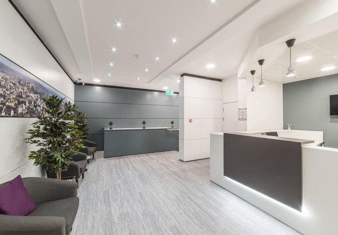 Princes Street EH1 office space – Reception