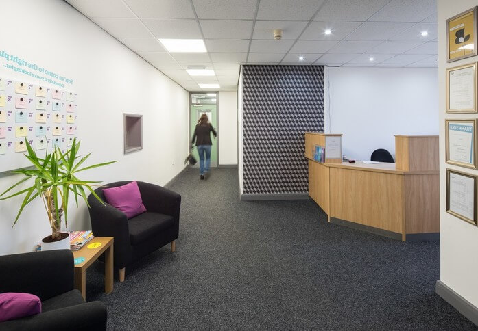 Reception area at Oaks Business Park, Biz - Space in Barnsley