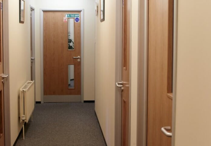 The hallway at Brambles Business Centre, Country Estates Ltd in Waterlooville, PO7 - South East