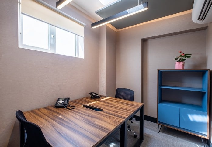 Dedicated workspace, Foframe House, Churchill House Business Centre in Hendon