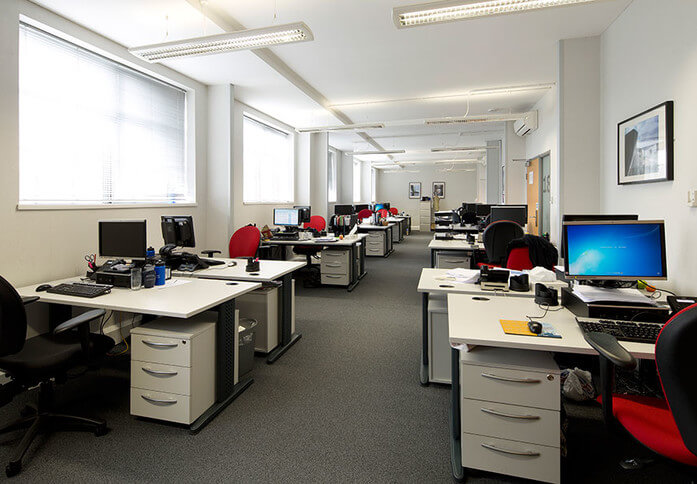 Wharfdale Road WC1 office space – Private office (different sizes available)
