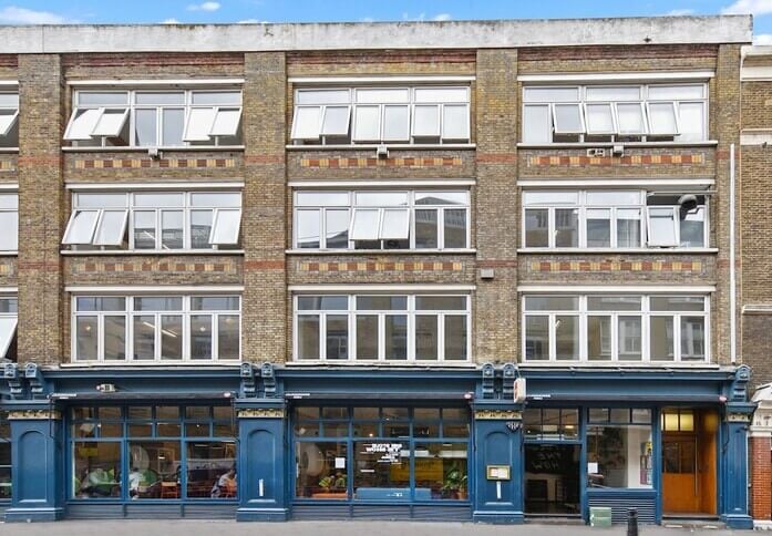 Building outside at 100-106 Leonard Street, Dotted Desks Ltd, Shoreditch, EC1 - London