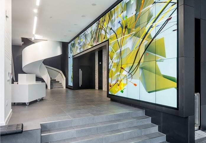 Charlotte Street M1 office space – Reception