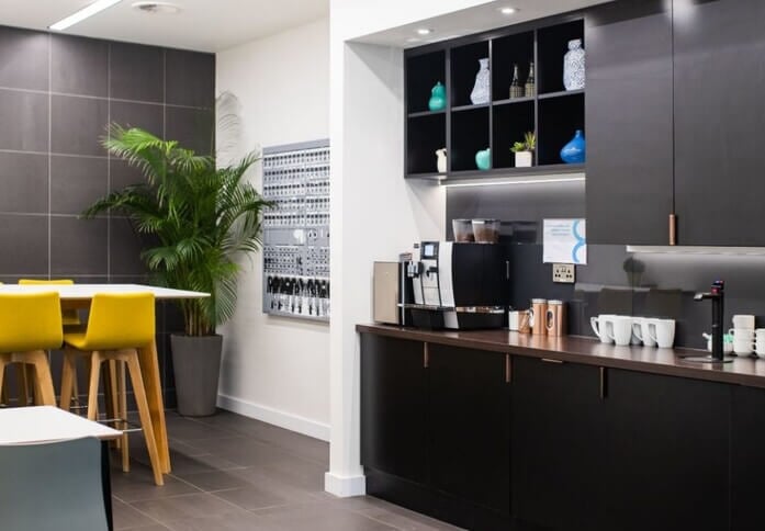 Kitchenette at The Exchange, Bruntwood in Manchester, M1 - North West