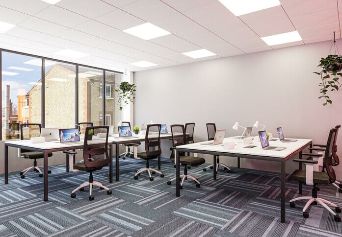 Dedicated workspace in Victory House, Chobham St Limited, Luton, LU1 - East England