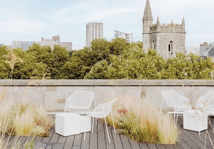 Roof terrace in St Nicholas House, The Office Group Ltd., Bristol, BS1 - South West