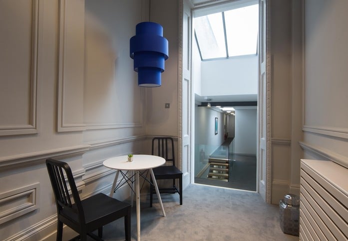 Breakout space for clients - Two John Street, The Boutique Workplace Company in Chancery Lane