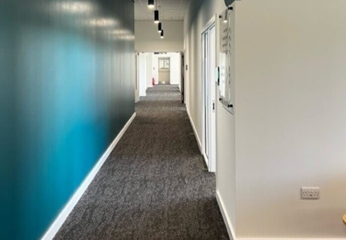 The hallway in Landing Pad, Blueprint Workspace Limited, Sheffield, S1 - Yorkshire and the Humber
