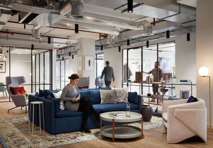 Breakout area at Thames Tower, Fora Space Limited, Reading