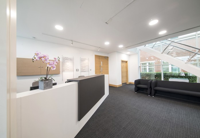 Capability Green LU1 office space – Reception
