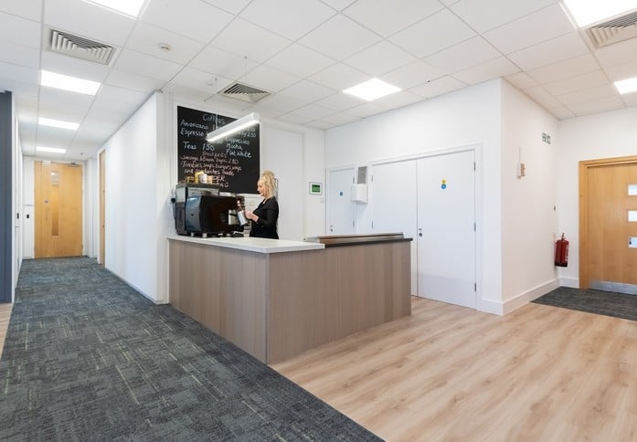 The cafÃ© at Thames Valley Park, Regus in Reading