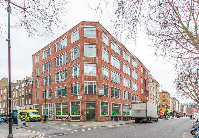 The building at Charlotte Street, Regus in Fitzrovia