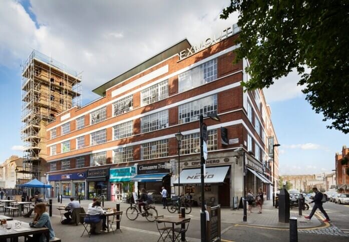 Building outside at Exmouth House, Workspace Group Plc, Clerkenwell