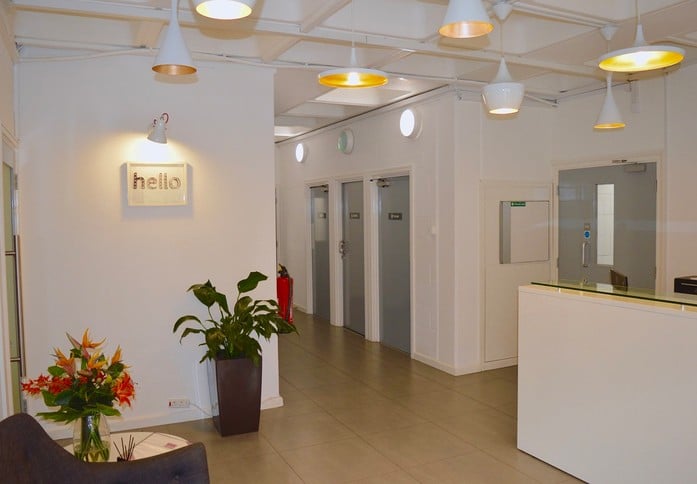 Castle Park CB1 office space – Reception