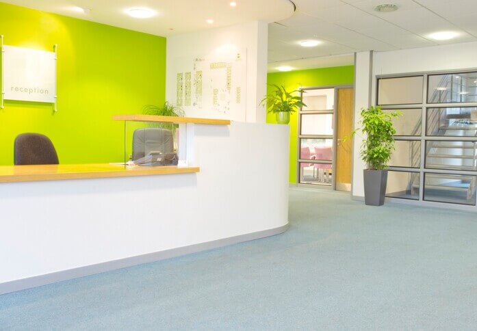 Reception in Rivermead Drive, Regus, Swindon