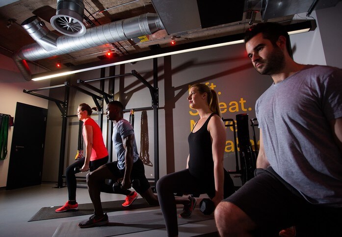 The gym at NEO Bruntwood, Bruntwood in Manchester