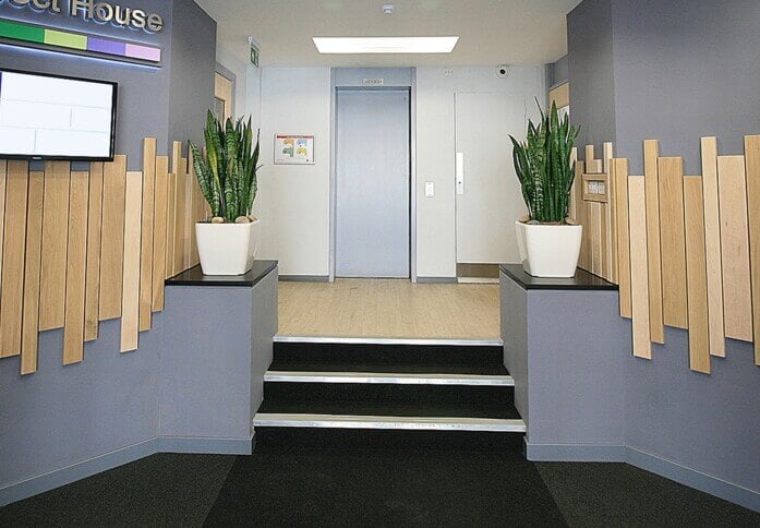 Reception in Prospect House, Amalgamated Berkshire Properties Limited, High Wycombe