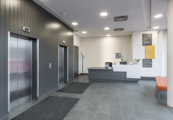Cromac Square BT1 office space – Reception
