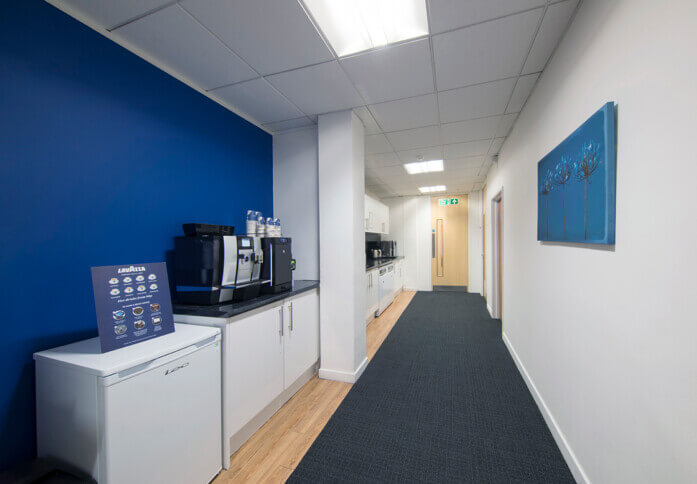 Kitchenette at Victoria House, Regus in Chelmsford