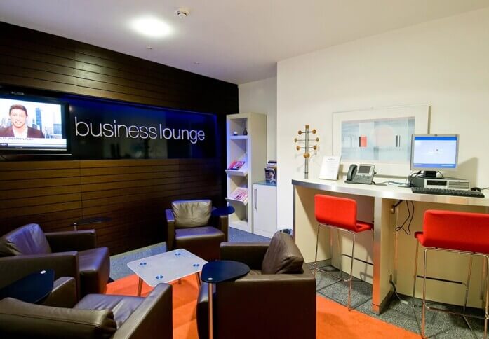 Breakout space in Fort Dunlop, Regus (Birmingham)