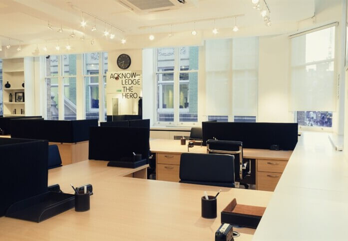 Private workspace, Lexington Street, Workpad Group Ltd in Soho