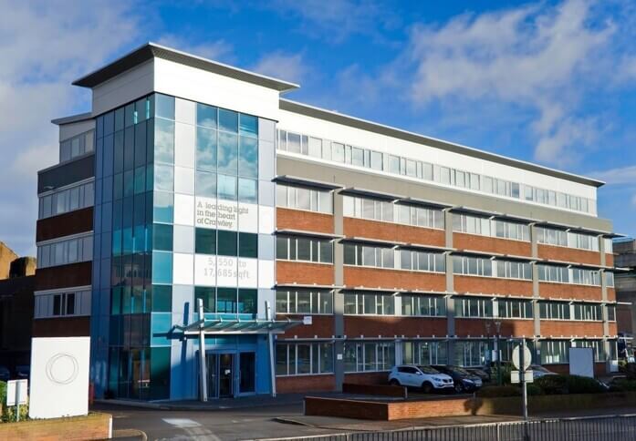 The building at The Pinnacle, Regus in Crawley