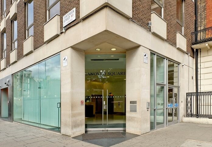 Hanover Square SW1 office space – Building external