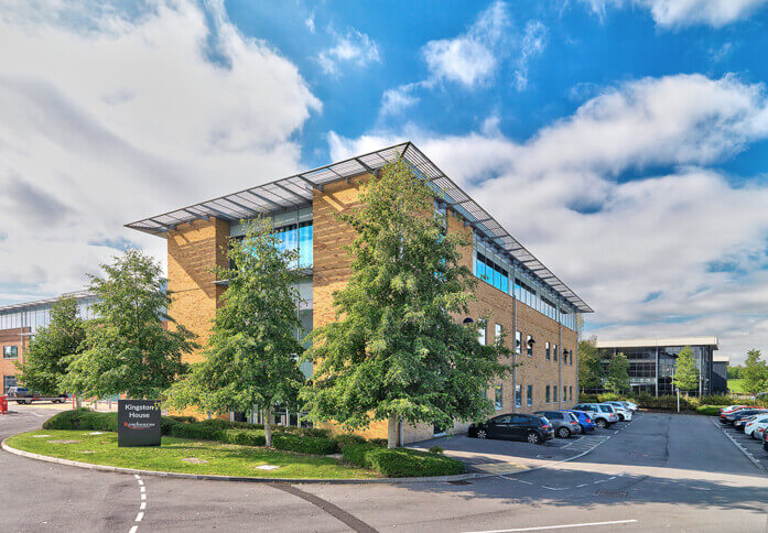 Building outside at Kingston House, Rombourne Business Centres, Swindon