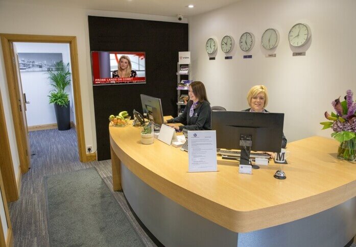 Reception in New World Business Centre, New World Business Centre, Bristol