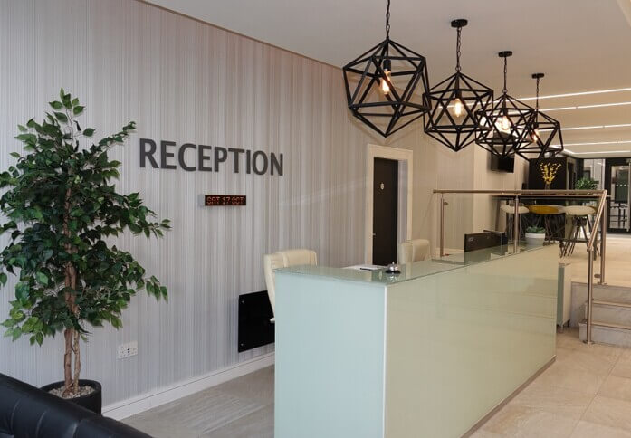 Reception - Rutherford House, United Business Centres in Warrington