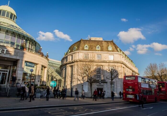 The building at The Old Town Hall, The Boutique Workplace Company in Wimbledon