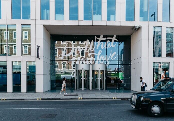 The building at Eastbourne Terrace, WeWork in Paddington