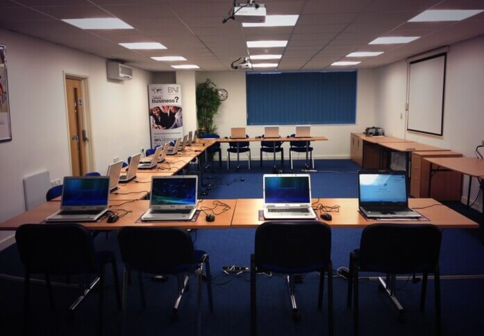 The meeting room at Cardiff House, The Business Centre (Cardiff) Ltd in Barry