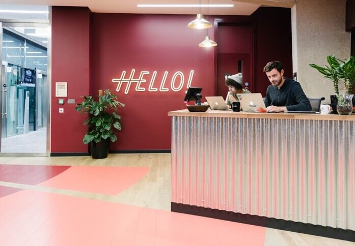 Reception - Stamford Street, WeWork in Waterloo