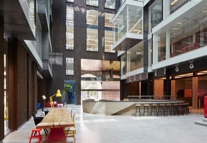 Atrium at Finsbury Square - Huckletree, Moorgate