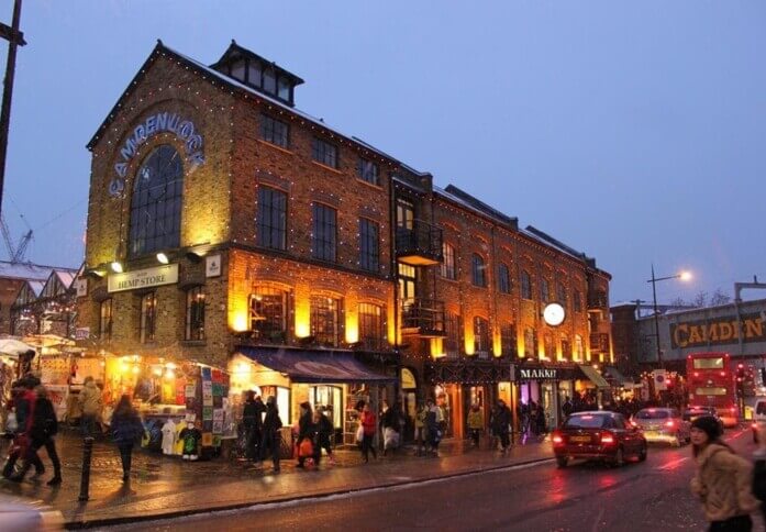 The building at Camden Lock Place, LABS, Camden