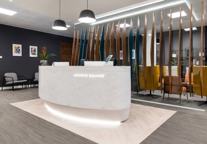 George Square G1 office space – Reception