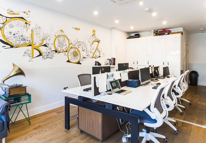 Dedicated workspace, Commercial Road, Cuckooz Limited in Aldgate