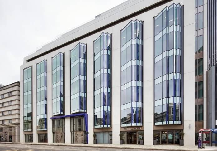 Wilton Road SW1 office space – Building external