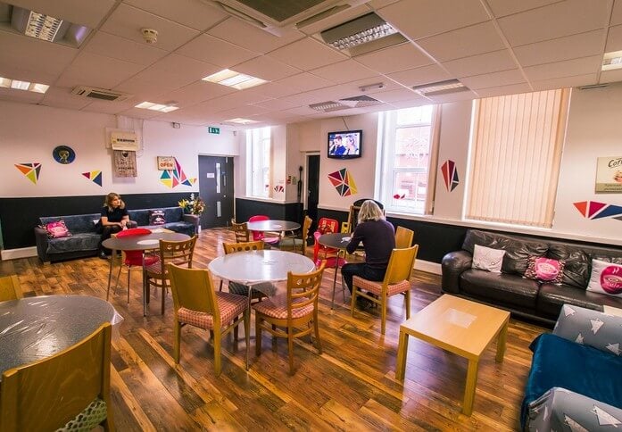 Breakout space in The Refinery, Offyx Management Limited (Leeds)