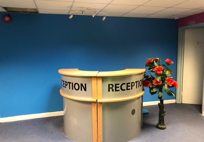 Reception in Holdsworth House, Brites Training Solutions, Hounslow