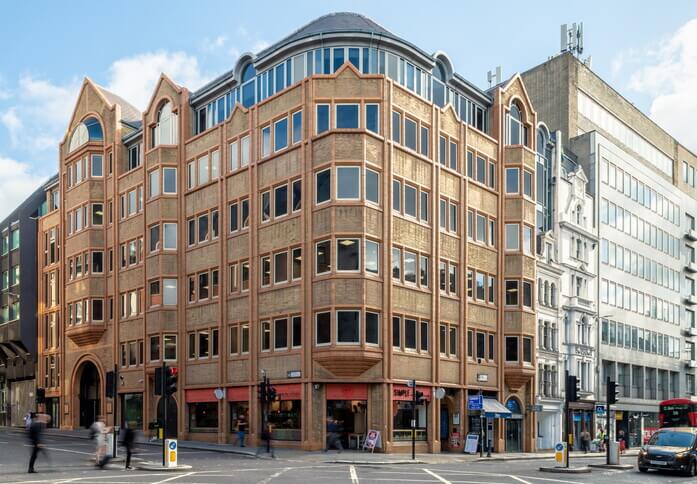 The building at 1 Fetter Lane, The Boutique Workplace Company in Fleet Street