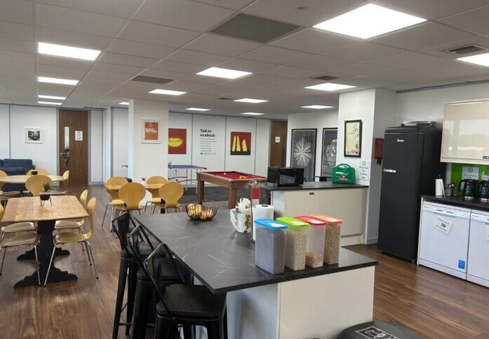 Use the Kitchen at Astral Towers, Freedom Works Ltd in Crawley, RH10 - South East