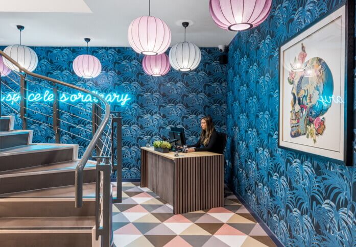 Reception - Watling Street, The Boutique Workplace Company in St Paul's